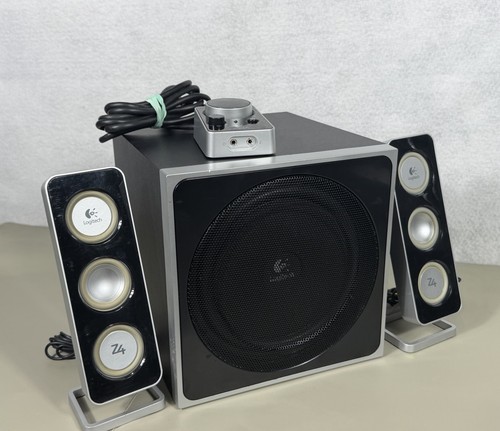 Logitech speaker system - z4, 2.1